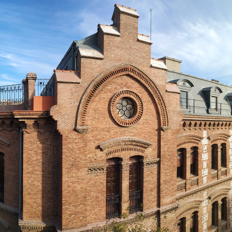 header-02-baja-resol Fachada del colegio El Porvenir de Madrid