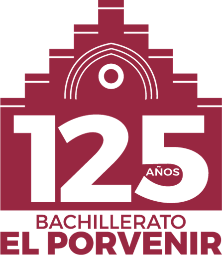 Logo de bachillerato del colegio El Porvenir situado en la calle Bravo Murillo de Madrid en el barrio de Chamberí